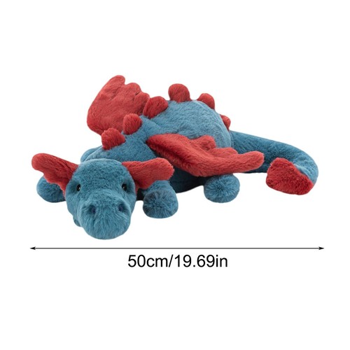 DollJellycat-Toy Dexter Dragon 50cm Blue Doll Plush Gifts with Gift Bag - Picture 6 of 6