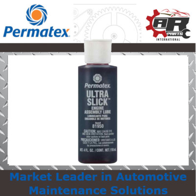 Permatex - Ultra Slick Motor Montage Schmieröl - Anfängliche Start-Up Schutz