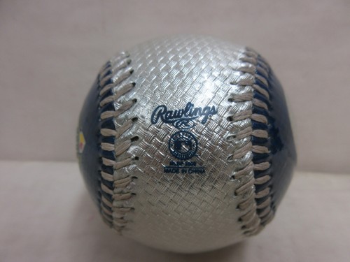 2008 World Series MLB Philadelphia Phillies Souvenir Rawlings Silver Baseball - Picture 6 of 6