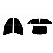 For Mercedes S Class 4-door Saloon 2007-13 (W221) Full Pre Cut Window Tint Kit