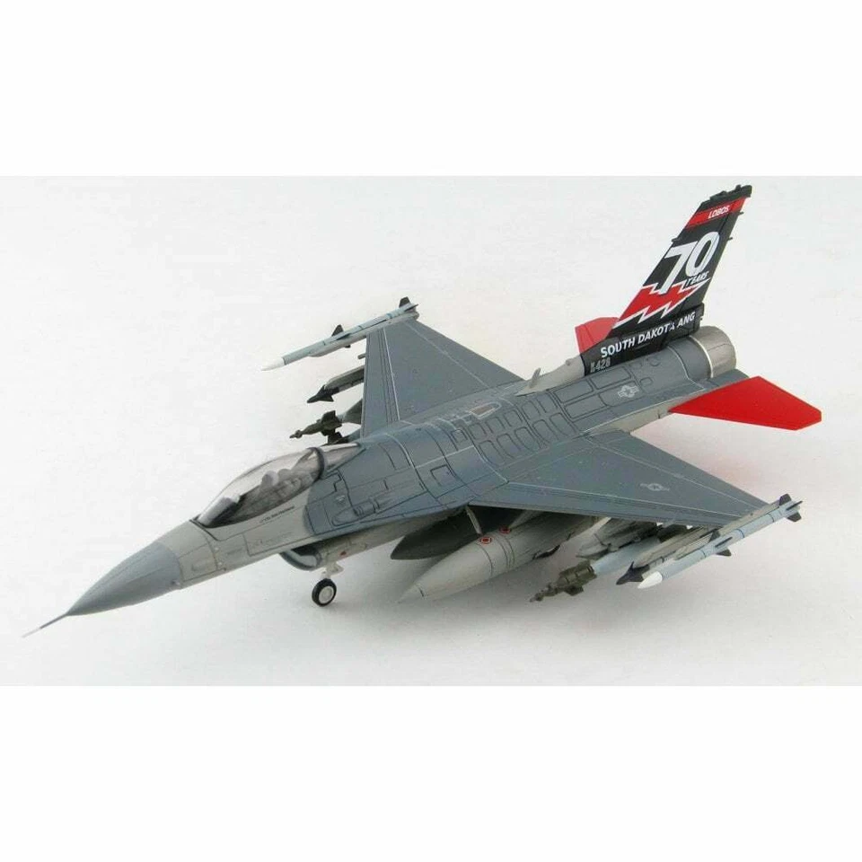 HA3880 1/72 F-16C Falcon Block 40 USAF South Dakota ANG 70th Anniversary - Image 3 of 4