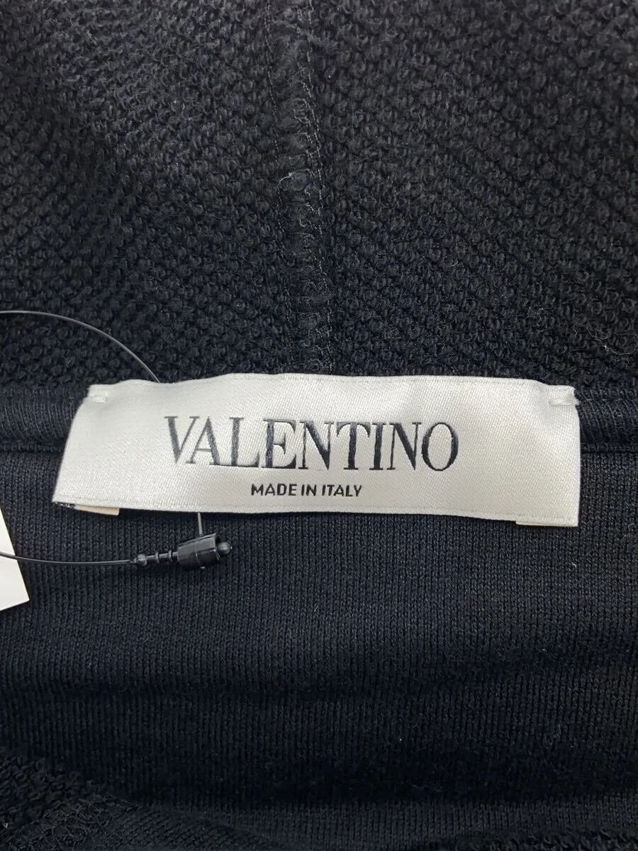 Felpa con cappuccio VALENTINO XS cotone nero SB3MF00V4VH usata