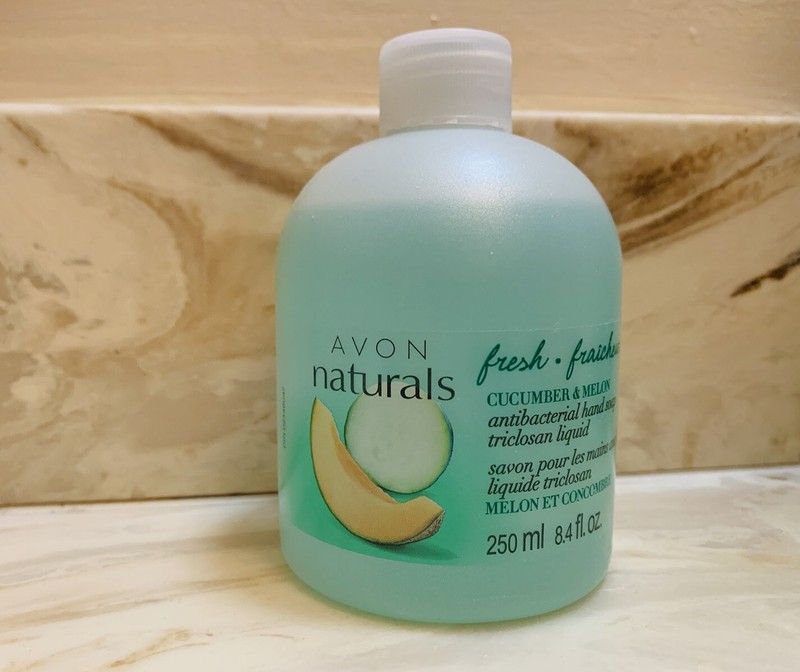 AVON NATURALS CUCUMBER & MELON HAND SOAP 8.4 FL OZ NEW SEALED