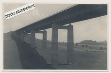 1066- WK2 FOTO Reichsautobahn Brücke bei Breslau 1937