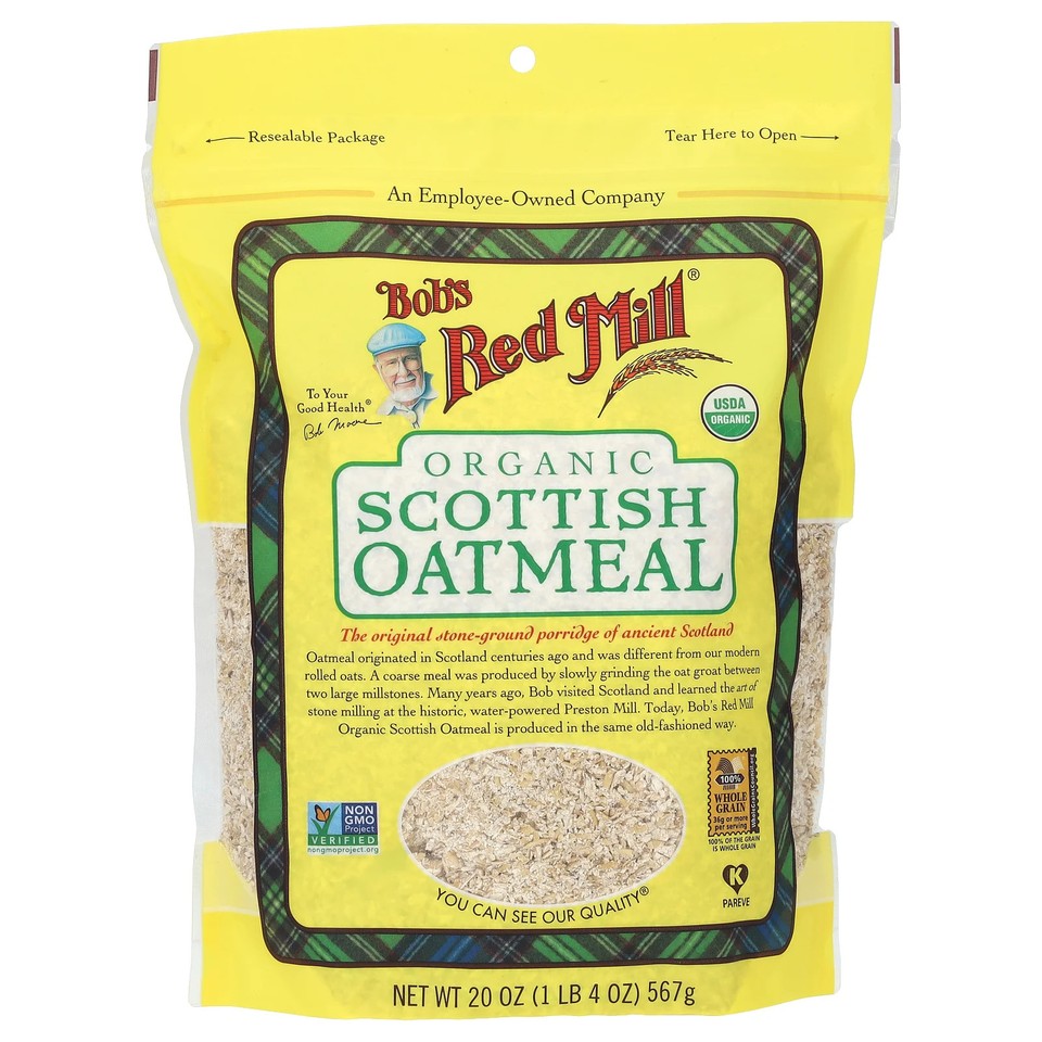 Organic Scottish Oatmeal, 20 oz (567 g)