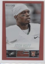 2014 Panini Hot Rookies Rookie Fat Pack Red Prizm 32/149 Josh Huff #389 1s8