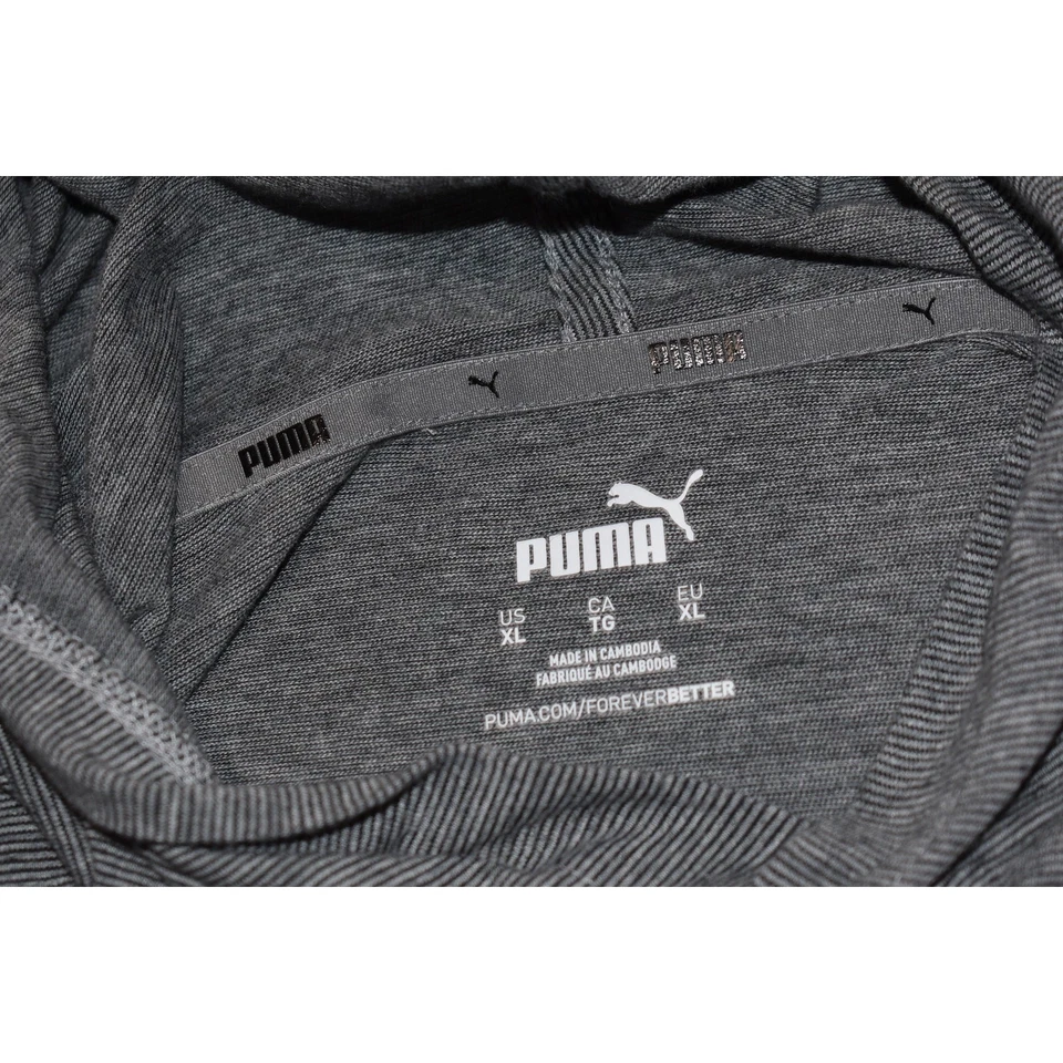 Толстовка с капюшоном PUMA спортивная рубашка мужская размер XL для тренировок смесь полиэстера - Изображение 4 из 4