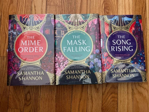 The Bone Season Samantha Shannon Goldsboro Signed Song Rising Mask Falling New
