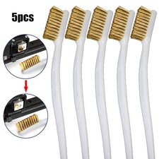 Professional Brass Wire Brush for Industrial Cleaning Set of 5 Brushes