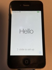 Apple iPhone 4s Black Locked EX CONDITION