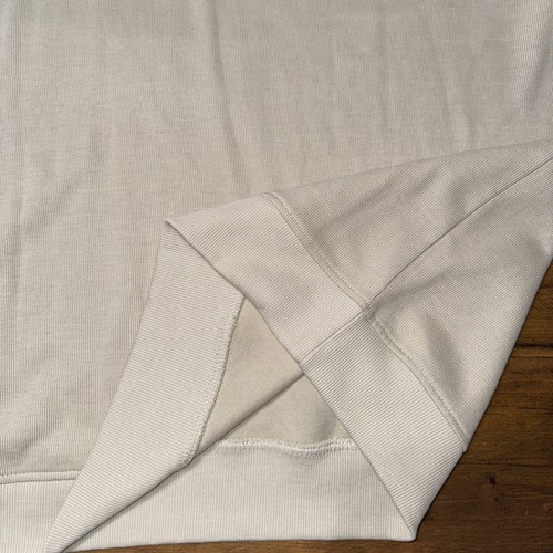 Felpa Van Heusen uomo grande marrone beige colletto 1/4 zip ottomana pullover 2XL - Foto 8 di 8