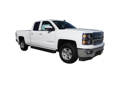 TrailFX Running Board - Powder Coated Black Steel Unlighted Rocker Panel Mount