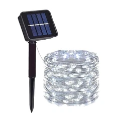 Outdoor Solar String Lights Fairy LED Christmas Lights Waterproof Garden Decor