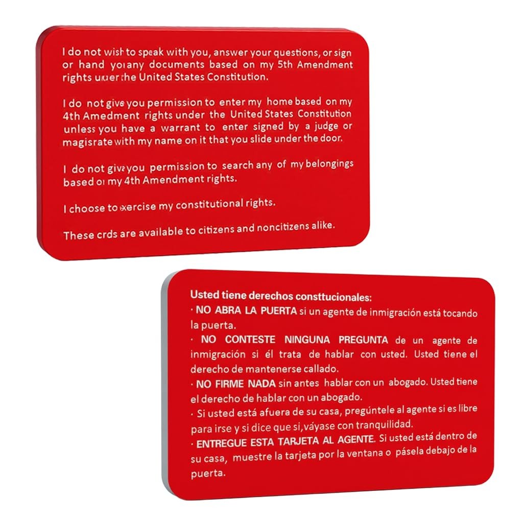 Kocak Gold 30 Pack Plastic Know Your Rights 30 count, 30pack