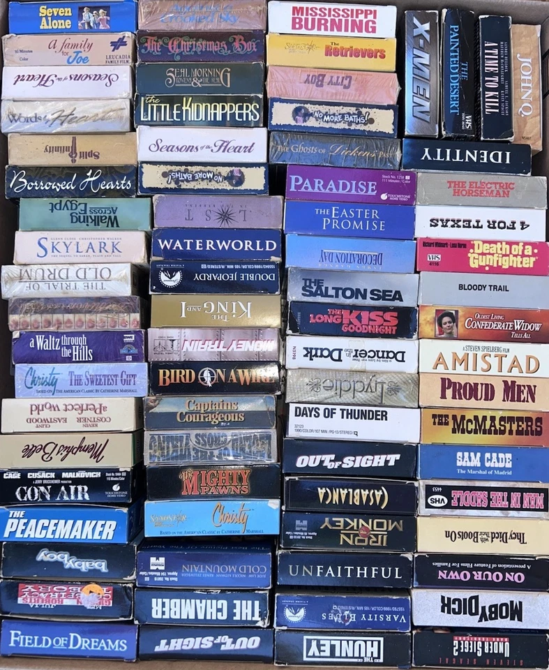 VHS Tape Lot - Hunt Through Over 5,000 Titles Rare HTF OOP Insane Collection Vtg - Image 4 of 4