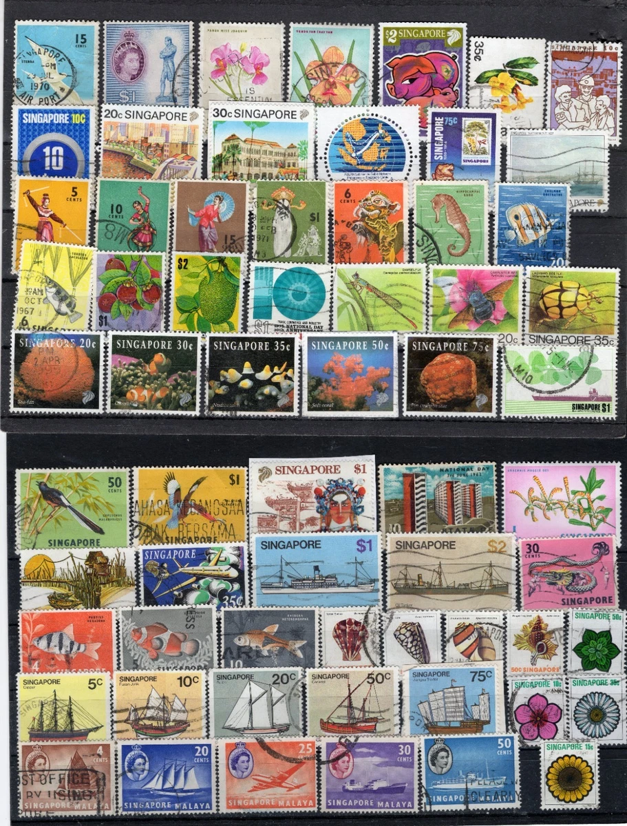 Singapore Postage Stamps 1963-Now for sale | eBay