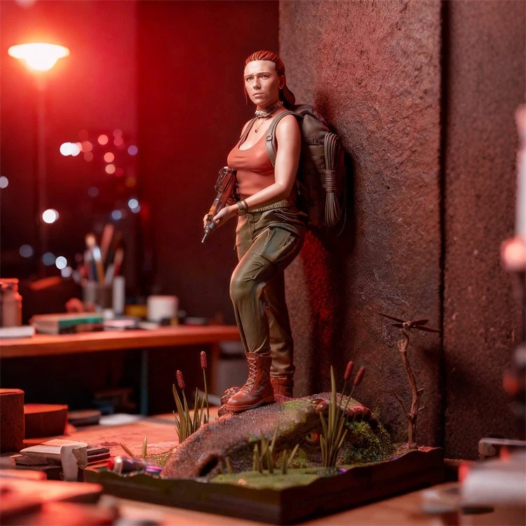 Scarlett Gunner 1/8 1/6 3D Print Model Kit Unpainted Unassembled 3 Ver NSFW - Image 4 of 4