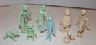 Marx plastic dime store Figures Dagwood & Popeye comic Strip Characters Playset