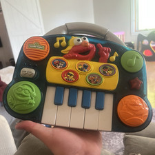 Tyco Preschool Toys Sesame Street Elmo Electronic Learning Toy Book 1998