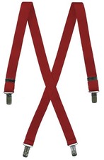 Boys Christmas Red Suspenders