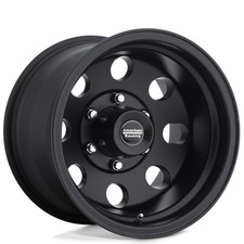 Ar172 Baja American Racing Wheels 16x8 Satin Black Rims 4pcs C3