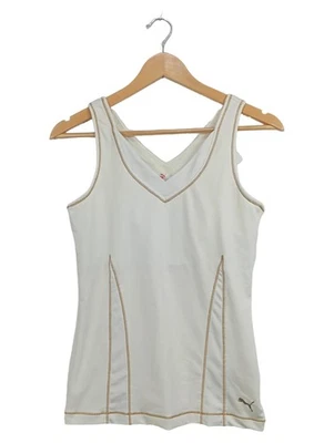 Puma Top Sport Femme Blanc Polyester Élasthanne (EU 40, INT L) - Photo 1/4
