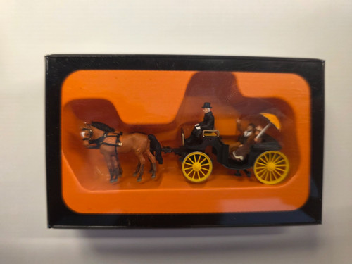 Preiser Escala H0 30454 Juego de Figuras "Carruaje, Abierto. Hacia 1900." en EMBALAJE ORIGINAL | Condition: Gebraucht
