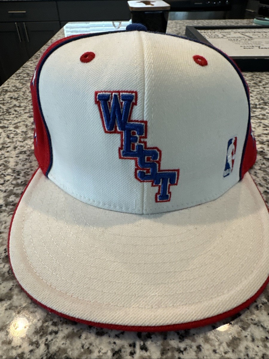 Reebok 2004 NBA All-Star Game West Vintage Fitted Cap Hat Size 7 5