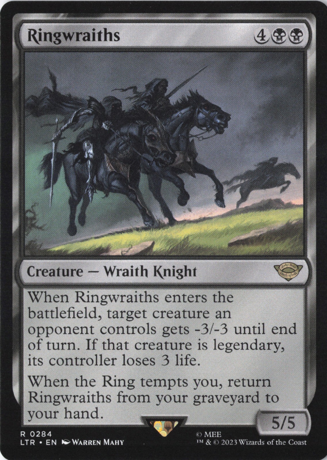 Ringwraiths The Lord of the Rings: Tales of Middle-earth #284 NM LTR MTG