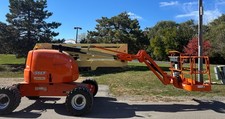 2015 JLG 450AJ 4WD ARTICULATED  BOOM LIFT WITH JIB BOOM DUETZ DIESEL  JLG