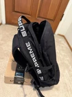 Sac à dos Supreme Cordura SS18 Ripstop nylon noir   100% authentique