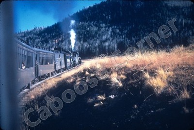 D&RGW Eisenbahn 499 488 Exkursion östlich von Lobato 35mm Dia Chione (4576)