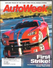 Autoweek Magazine January 17, 2000- Dodge Viper GTSR