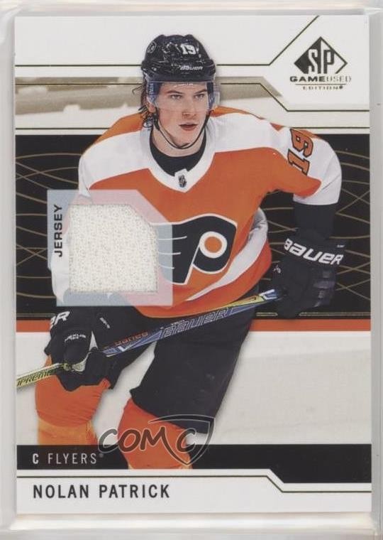 2018-19 SP Game Used Edition Gold Jersey Nolan Patrick #3 0qd