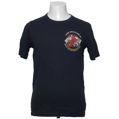 The Killer, T-shirt, Größe: S, Grau, Bio-Baumwolle, Print, Herren #Ex4
