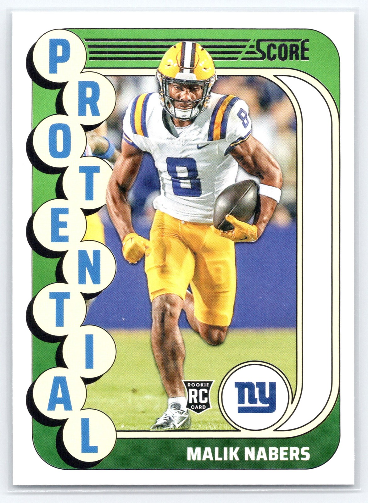 2024 Score #4 Malik Nabers Protential New York Giants