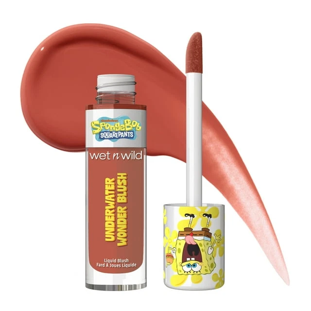 NEW 2 PK Wet N Wild SpongeBob Liquid Blush SpongeBob PerfSquare and Gary Snailed - Image 3 of 4