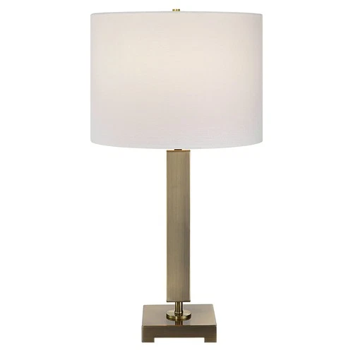 Uttermost 30014-1 Duomo Brass Table Lamp - Picture 1 of 6