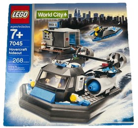 LEGO World City: Hovercraft Hideout Set 7045 Sealed 2003 NIB