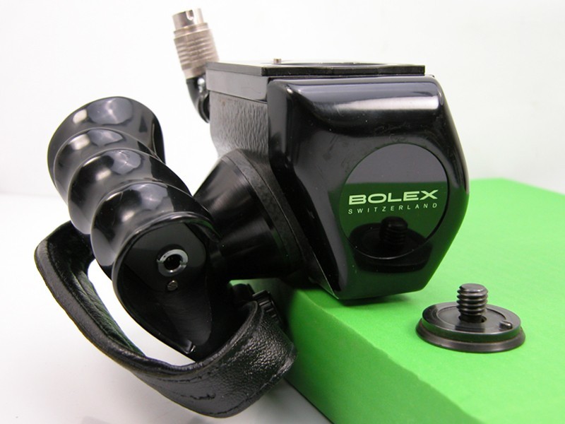 BOLEX 16MM EBM BATTERY HAND GRIP W/Quick Release Disc 16mm Reflex Nice!