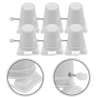 12Pcs Clockwork Robot Movement Parts DIY Wind Up Toy Accessories Grey Plastic
