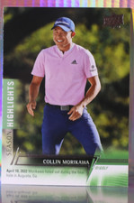 Collin Morikawa Season Highlights Upper Deck Golf Card #79 PGA Tour Major Champi