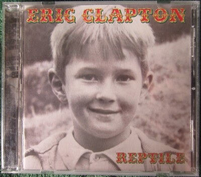 Eric Clapton   Reptile, CD, Very Good+ condition