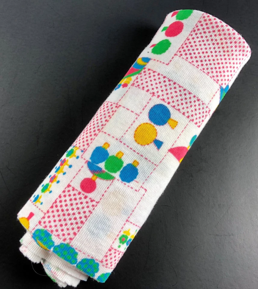 De colección Niños Estampado Tejido Material Textil Flower Power Geométrico Lunares Foto 2 de 4