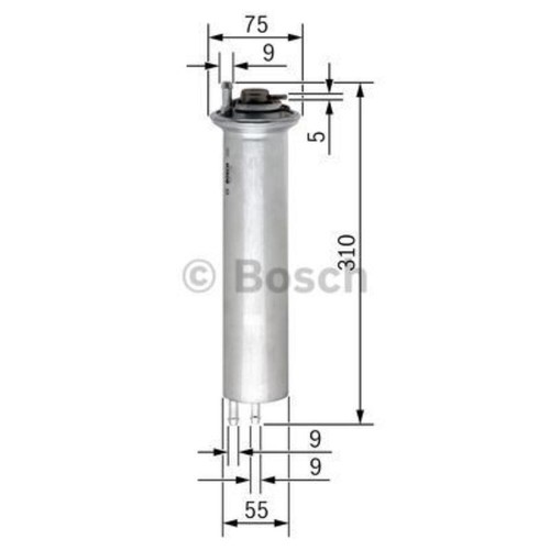 BOSCH Inspektionspaket 7L MANNOL ELITE 5W-40 für BMW 5er E39 520i 525i - Bild 3 von 12