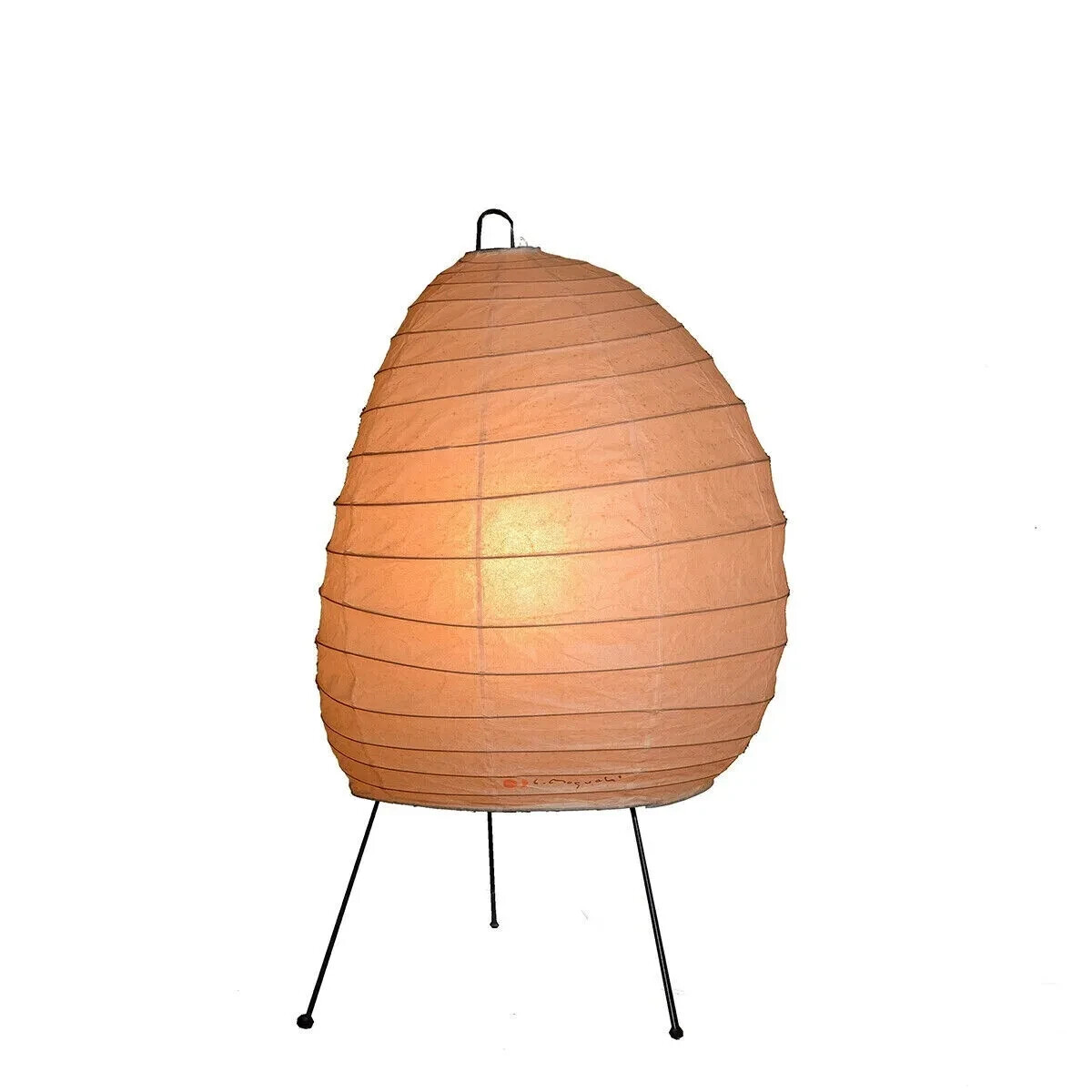 Isamu Noguchi Stand Lamp Akari 1N Table Lamp Washi Japanese Light