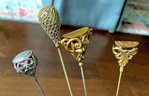 antique hat pins on ebay