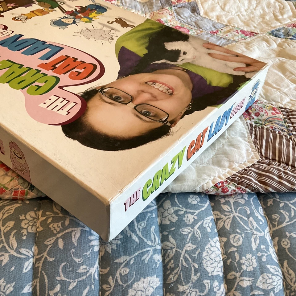 Juego de mesa Archie McPhee The Crazy Cat Lady 2013 100 % completo usado en excelente estado Foto 3 de 4