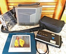 POLAROID SPECTRA CAMERA-FILM-LENS FILTERS-MANUALS-CASE MINOLTA DISK-K VTG