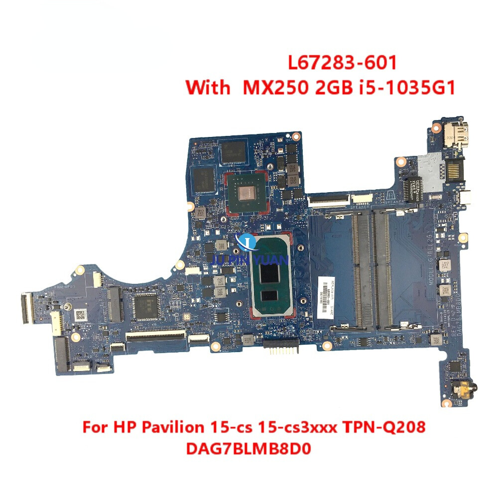 For HP Pavilion 15-CS 15-cs3xxx Laptop Motherboard TPN-Q208